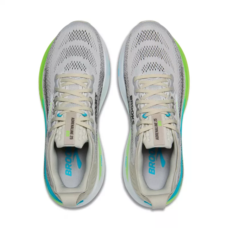 Brooks Adrenaline GTS 25 Grå/Grønn Herre - Image 6