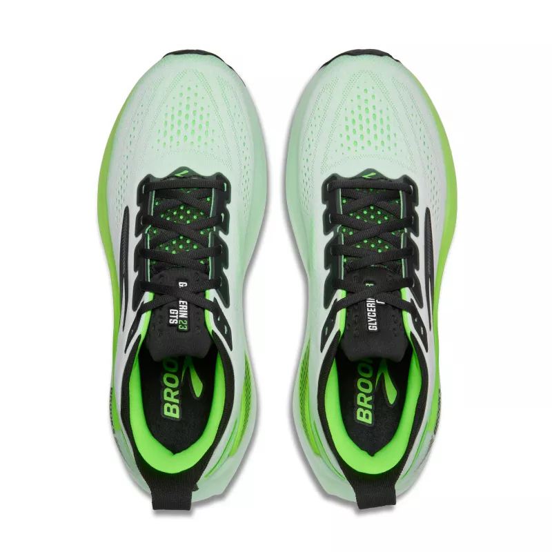 Brooks Glycerin 23 Hvit/Grønn - Image 6