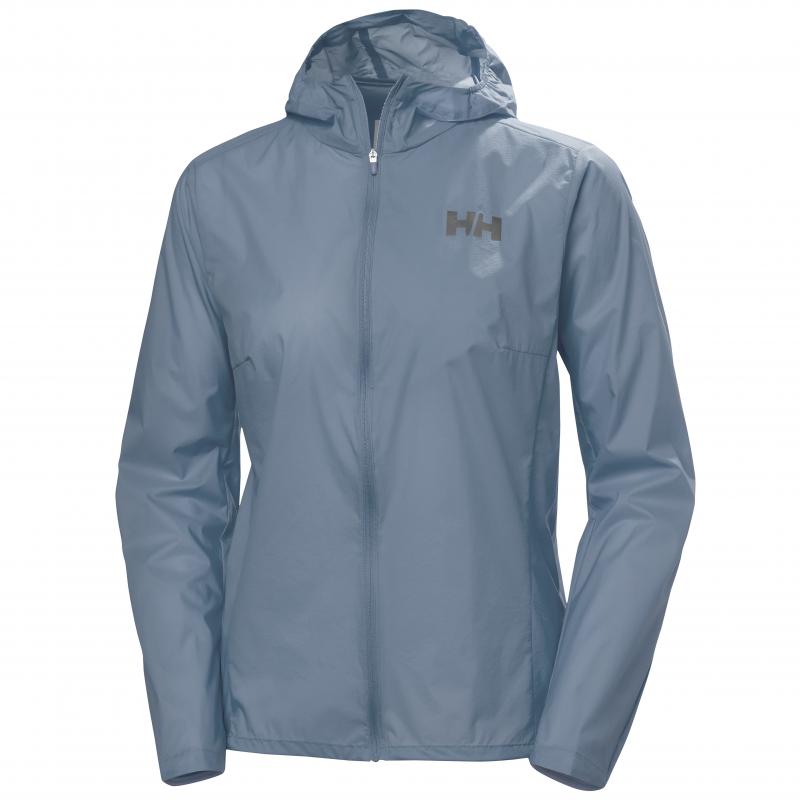 Helly Hansen Women’s Trail Windbreaker Jacket Lyseblå - Image 2