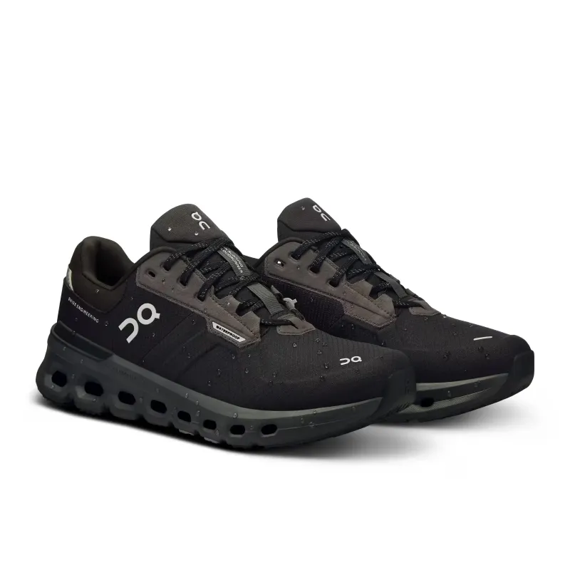 ON Cloudrunner 2 Vanntett Dame Sort - Image 3