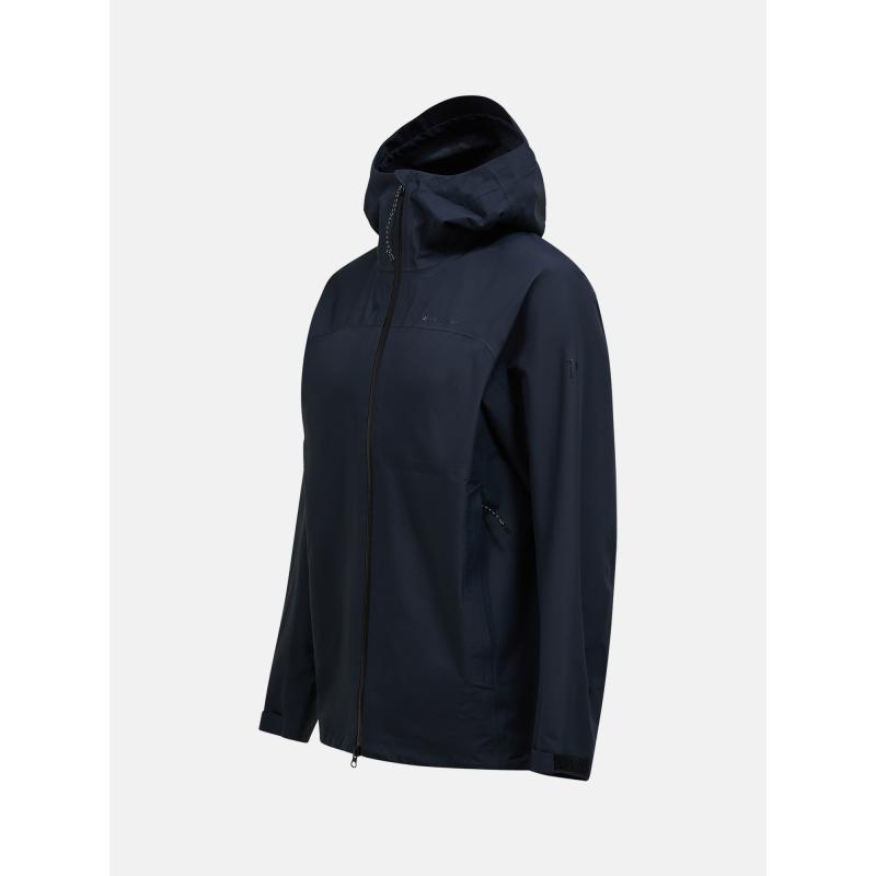 Peak Performance Treeline Shell Jakke Herre Sort - Image 5