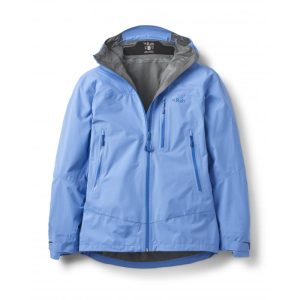 Rab Downpour Mountain Jakke Lyseblå Dame