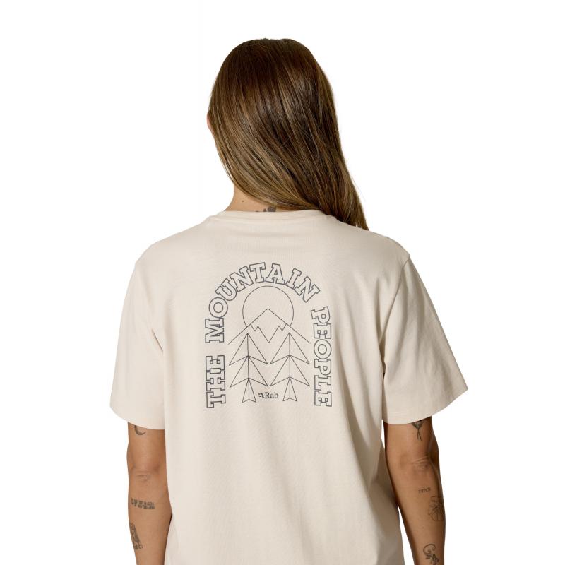 Rab Stance Cirque Tee Offhvite/Beige - Image 4