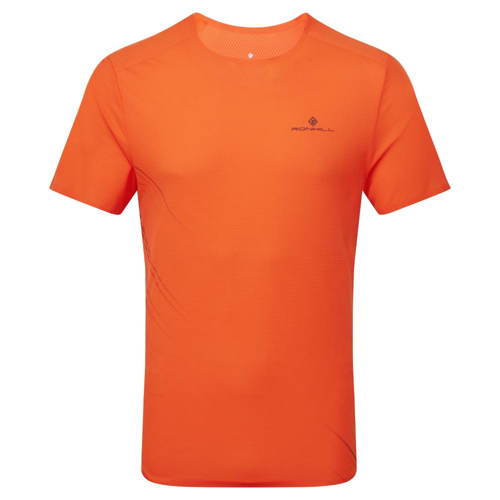 Løpe T-shirt – Ronhill Race T-shirt – Ronhil Red/Black