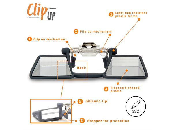 Y&Y Clip up sikringsbrille - Image 5