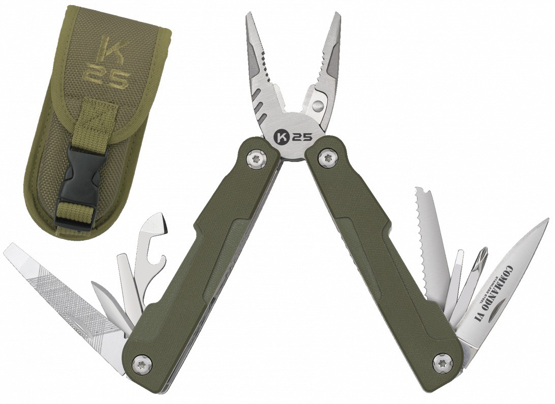 K25 Commando VI multifunksjonstang – 11 funksjoner