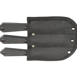 3 Herbertz kastekniver ABS svart + etui