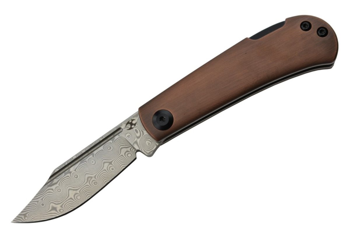 K2026BC1 Kansept Wedge damaskuskniv i kobber - Image 2