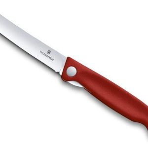 Victorinox Swiss Classic sammenleggbar universalkniv rød glatt
