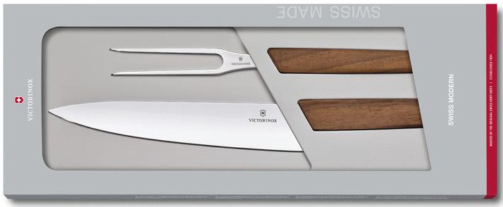 Victorinox Swiss Modern 2-delt hakkelsett i valnøtt - Image 2