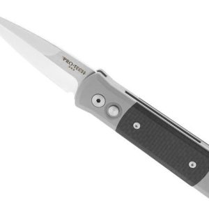 Pro-Tech Godson CF automatisk kniv i aluminium/karbonfiber