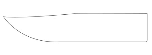 LionSteel Skinny rød aluminium/micarta svart kniv - Image 2