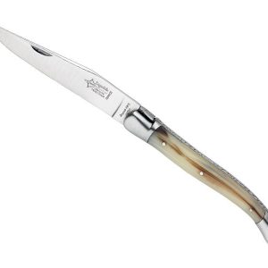G.David” 61912 Laguiole-kniv – blond hornstil 12 cm