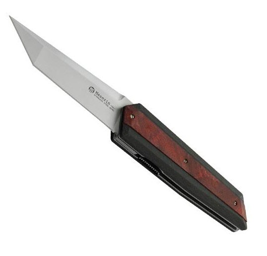 Maserin AM4 karbonfiber/erbar kniv rød