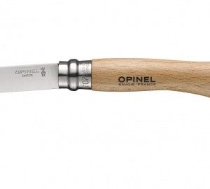 Opinel kniv nr. 7 lærlenke – natur