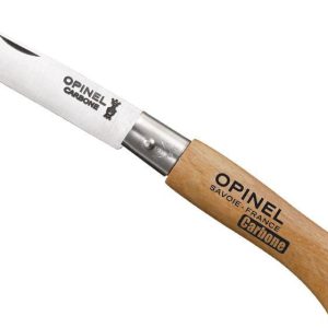Opinel-kniv N°4 blad i karbonstål – håndtak i bøk